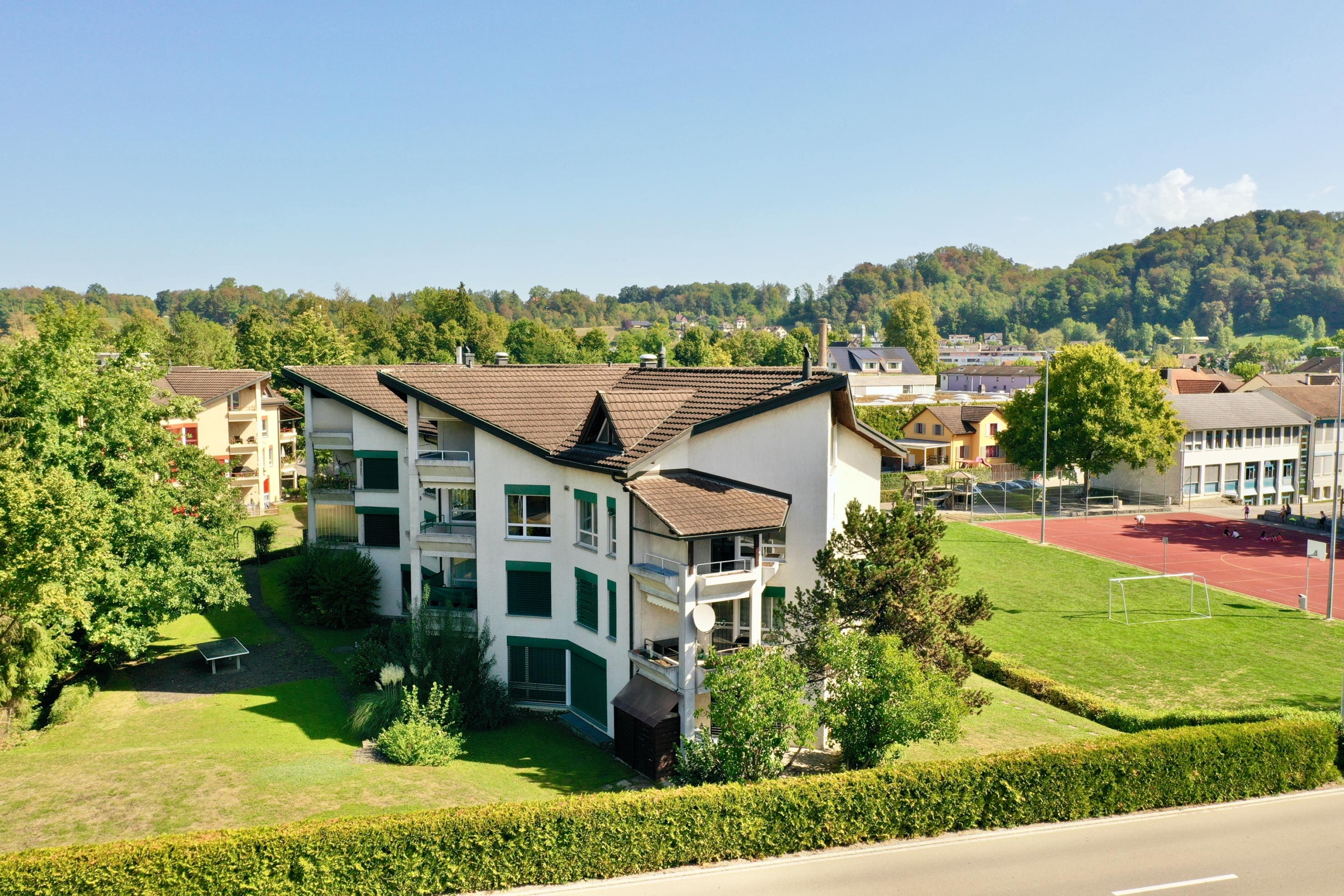 Luftaufnahme Wohnung Südwest